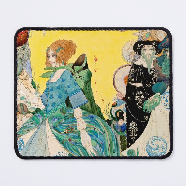 Item preview, The Lady of the Decoration - Harry Clarke designed and sold by forgottenbeauty.