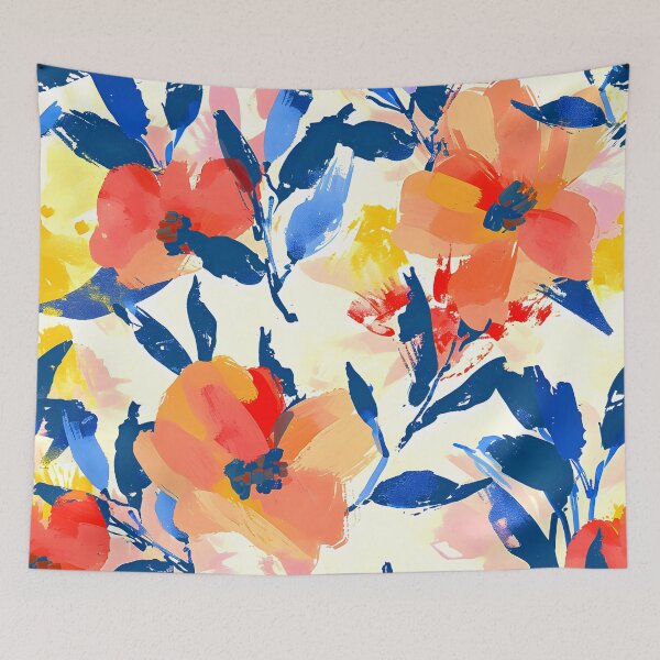 Item preview, Impressionism-Style Floral And Leaves Digital Modern Art designed and sold by DEC02.