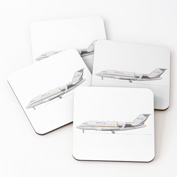 Item preview, BOMBARDIER CHALLENGER 604  designed and sold by Grubby Fingers Aircraft Illustration.