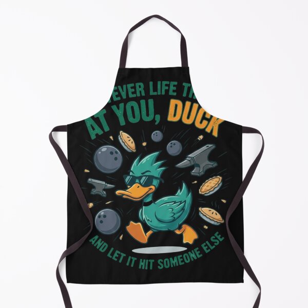 Item preview, Cool Duck Dodging Life's Challenges Funny Graphic designed and sold by manmoo.