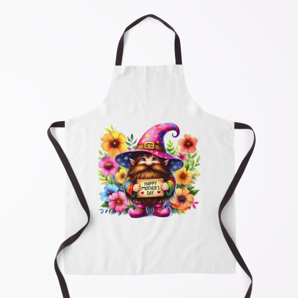 Item preview, Whimsical Mother's Day Gnome Wizard Art designed and sold by lojadpop.