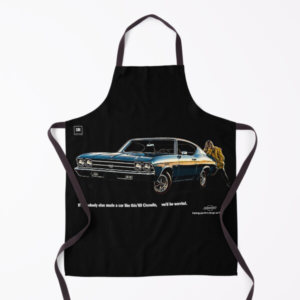 Item preview, 1969 Chevelle SS 396 – Blue Chevrolet Muscle Car Art designed and sold by Stinky Lincy's Apparel Company.
