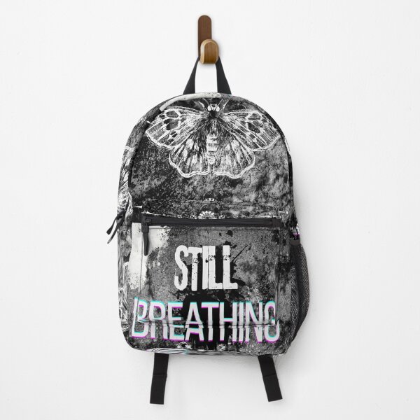 Item preview, STILL BREATHING – Grunge Resilience Quote designed and sold by Deathcocoshots.