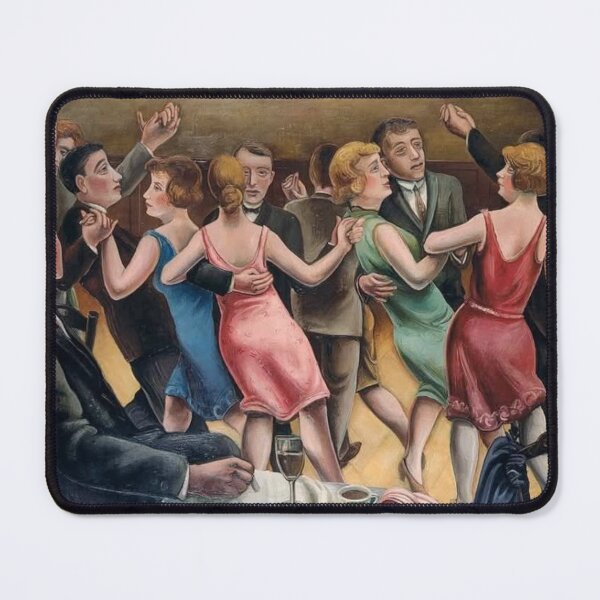 Item preview, Dance Painting Expressionist Couples Jazz Age Vintage Art Lovers designed and sold by RickE.