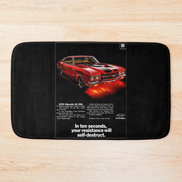 Item preview, 1970 Chevelle SS 396 – Red Chevrolet Muscle Car Poster Art designed and sold by Stinky Lincy's Apparel Company.