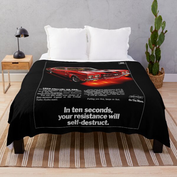 Item preview, 1970 Chevelle SS 396 – Red Chevrolet Muscle Car Poster Art designed and sold by Stinky Lincy's Apparel Company.