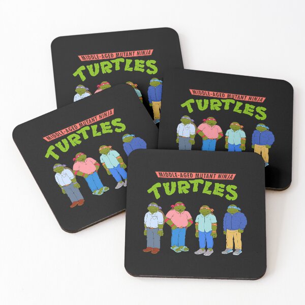 Item preview, Middle-Aged Mutant Ninja Turtles  designed and sold by Desuhype.