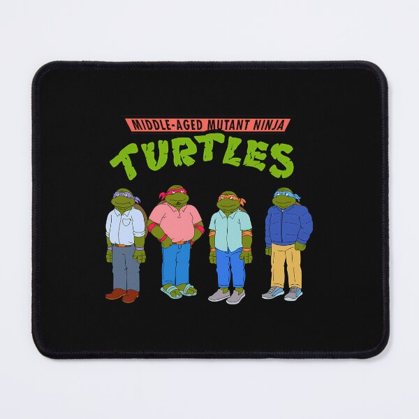 Item preview, Middle-Aged Mutant Ninja Turtles designed and sold by Desuhype.