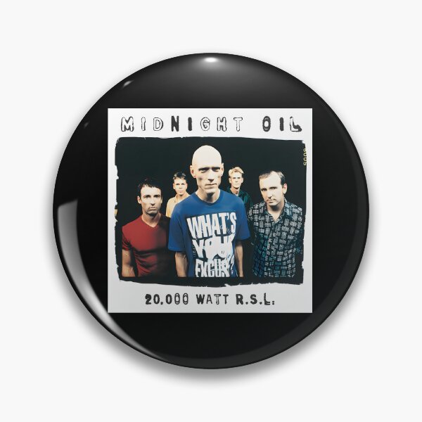Item preview,  Midnight Oil Album 20 000 Watt Rsl designed and sold by ThroughALens.