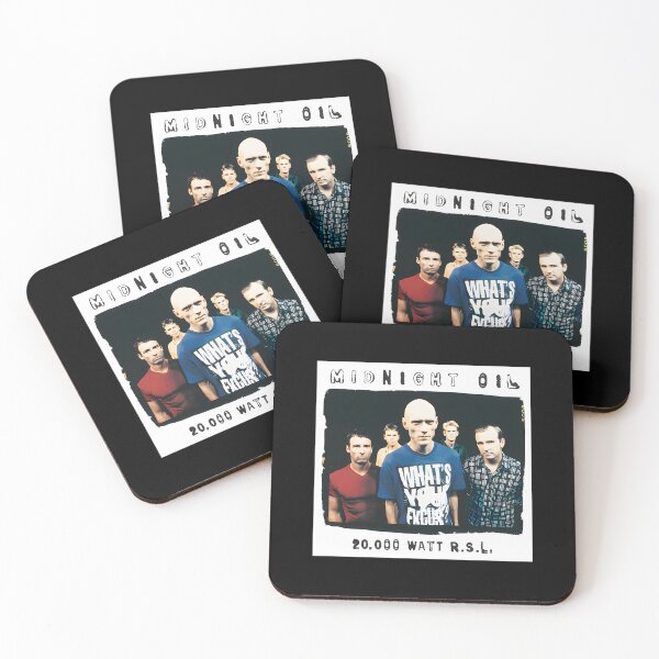 Item preview,  Midnight Oil Album 20 000 Watt Rsl designed and sold by ThroughALens.