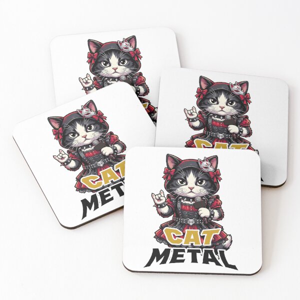 Item preview, CAT METAL -BABY METAL style- designed and sold by LOVEARTDESIGN.