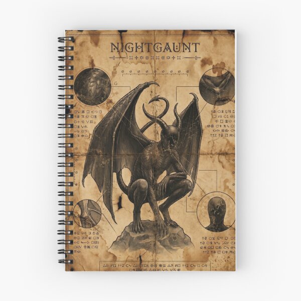 Item preview, Specimen VII: Nightgaunt - Codex Miskatonici Occult Anatomical Study designed and sold by lord-of-skins.