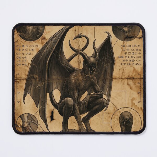 Item preview, Specimen VII: Nightgaunt - Codex Miskatonici Occult Anatomical Study designed and sold by lord-of-skins.