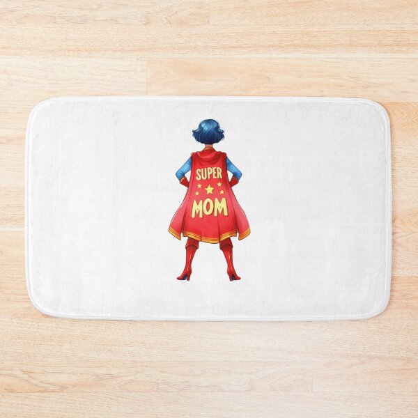 Item preview, Super Heroic Mom Illustration Mother's Day designed and sold by lojadpop.