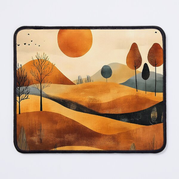 Item preview, Boho Golden Hues Sunset Over Rolling Hills Design designed and sold by DEC02.