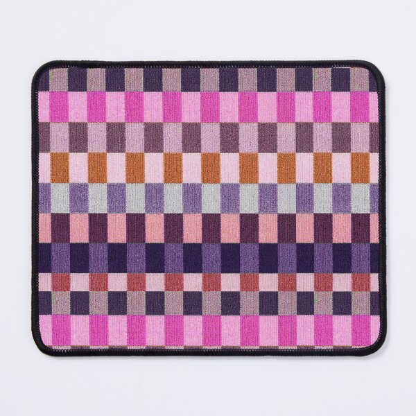Artikelvorschau, Colorful Woven Stripe Pattern Rug Texture – Modern Geometric Textile Design entworfen und verkauft von Timegraf.