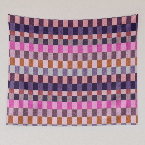 Item preview, Colorful Woven Stripe Pattern Rug Texture – Modern Geometric Textile Design designed and sold by Timegraf.