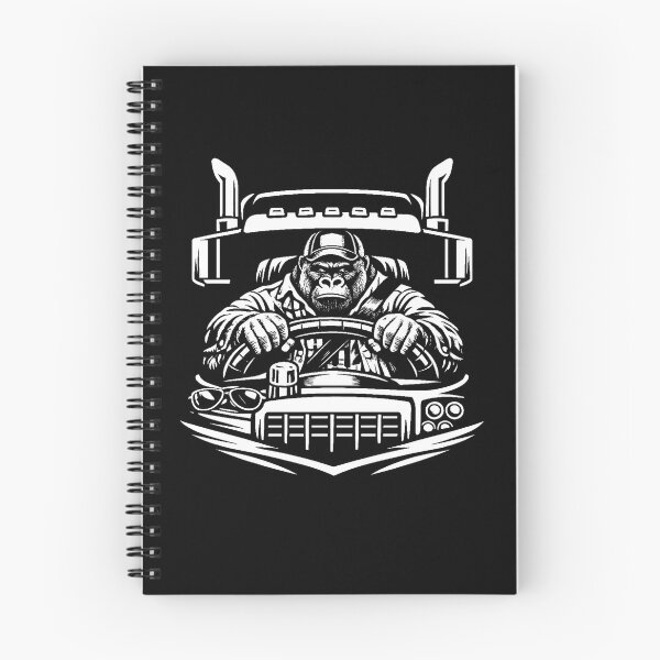 Item preview, Ape Gorilla Truck Driver designed and sold by BaldPrimate.