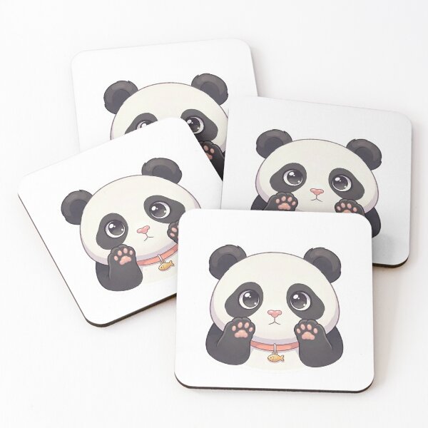 Item preview, Cute Panda Face Sticker | Kawaii Adorable Panda Design designed and sold by  Artify Lab.