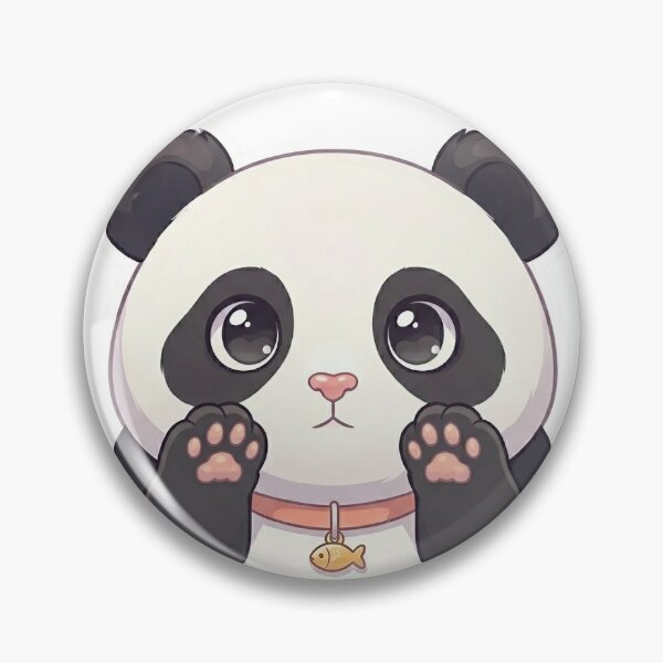 Item preview, Cute Panda Face Sticker | Kawaii Adorable Panda Design designed and sold by  Artify Lab.