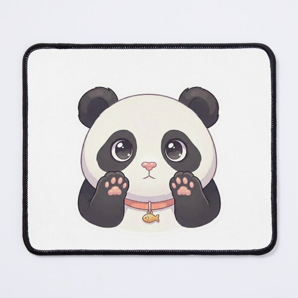 Item preview, Cute Panda Face Sticker | Kawaii Adorable Panda Design designed and sold by  Artify Lab.