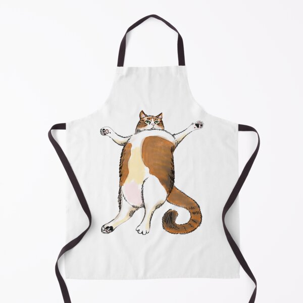 Item preview, Chonky cat on its back designed and sold by beesocks.