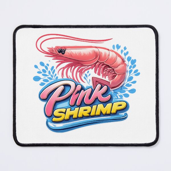 Item preview, Pink Shrimp – Ocean Life Design designed and sold by Combat Skies.