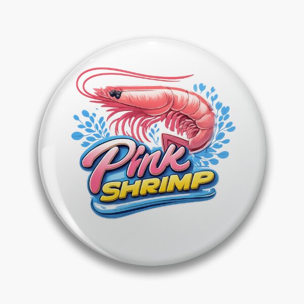 Item preview, Pink Shrimp – Ocean Life Design designed and sold by Combat Skies.