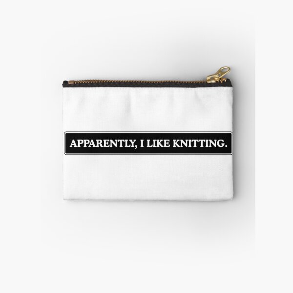 Item preview, Apparently I Like Knitting Funny Knitting Lover designed and sold by Dondonmart.