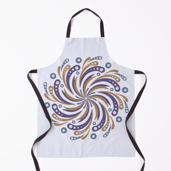 Item preview, Retro Space Age Mandala - Moon Colors designed and sold by Home Cyn Home.