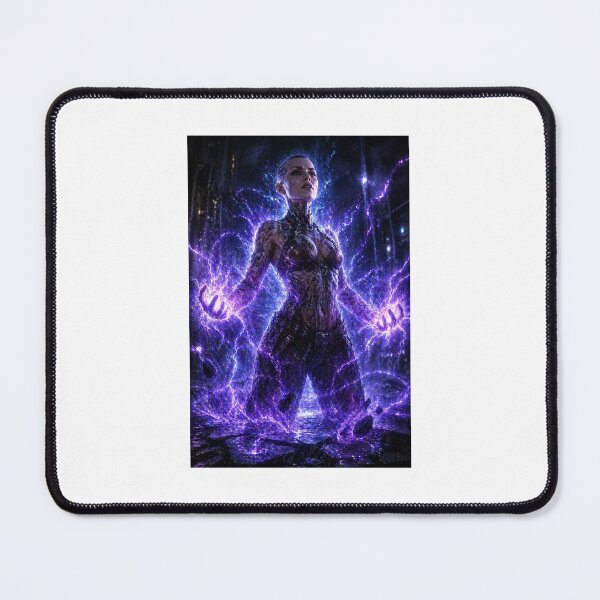 Item preview, Unleashed | Sci-Fi Biotic Power | Chaos Energy Art designed and sold by Echoes of the Void .