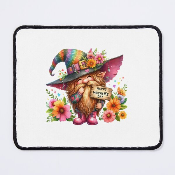 Item preview, Whimsical Floral Wizard Gnome Mother's Day designed and sold by lojadpop.