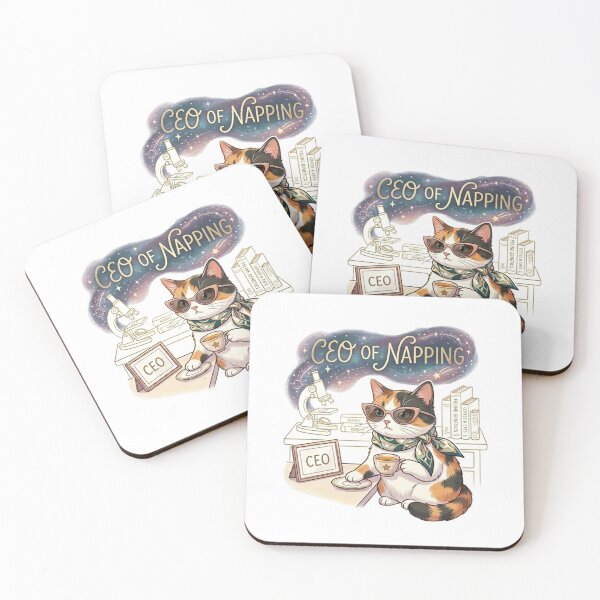 Item preview, Elegant Business Cat CEO of Napping designed and sold by Andreza NativeHue Oficial.