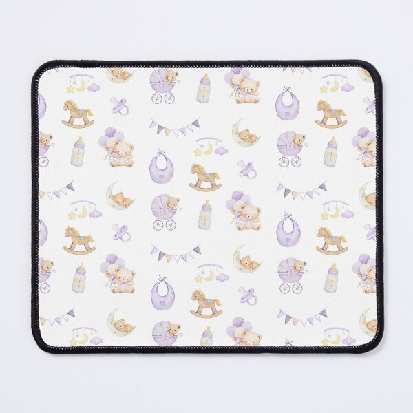 Item preview, Baby Shower Set Purple Boy Girl Pack designed and sold by wonderxwander.