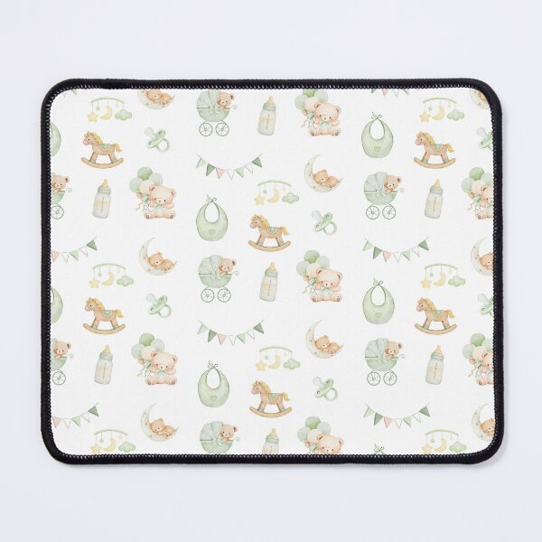 Item preview, Baby Shower Set Green Boy Girl Pack designed and sold by wonderxwander.