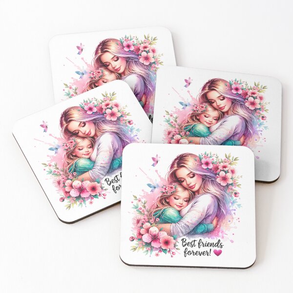 Item preview, Best Friends Forever Mother and Daughter Hug Mother's Day designed and sold by lojadpop.