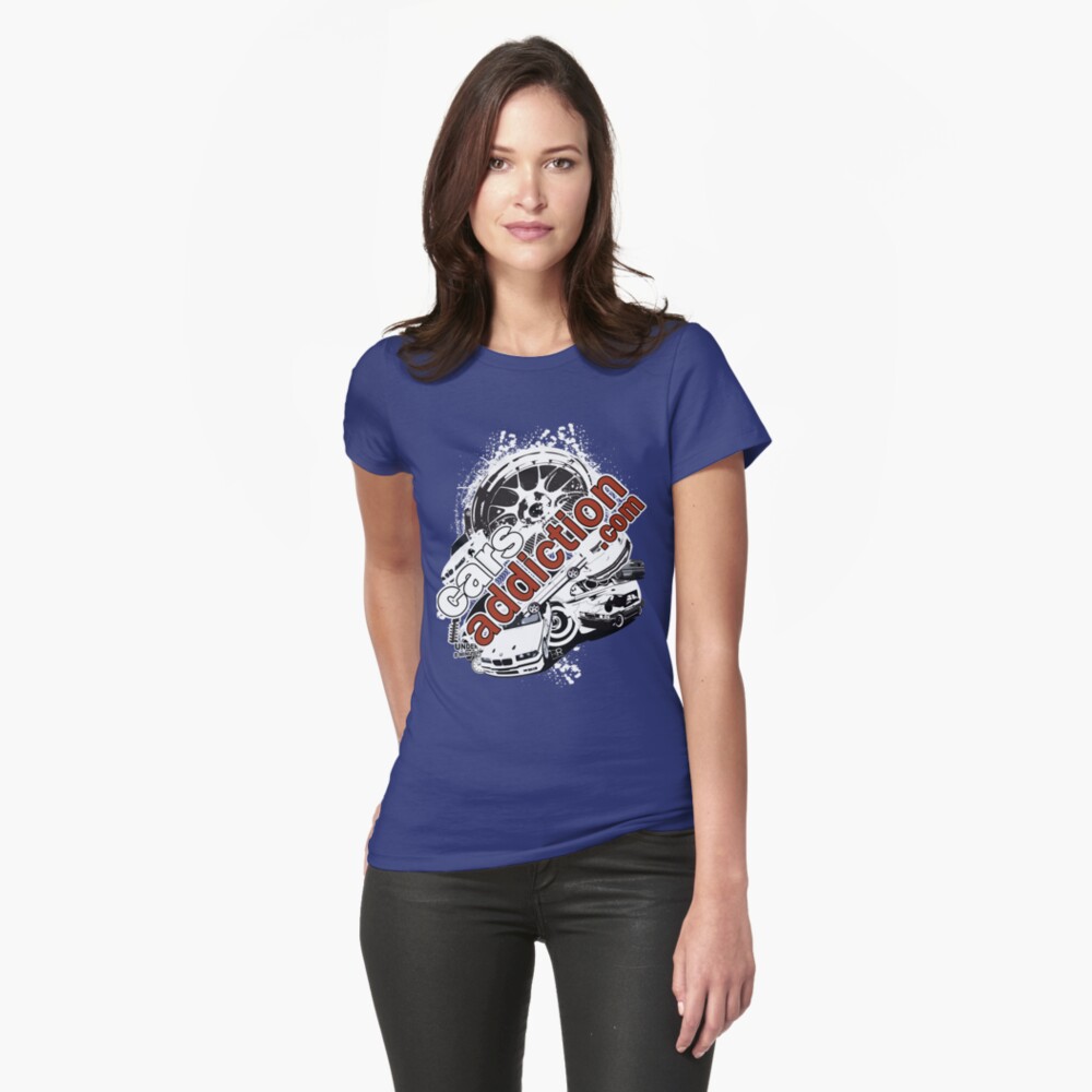 Item preview, Fitted T-Shirt designed and sold by carsaddiction.