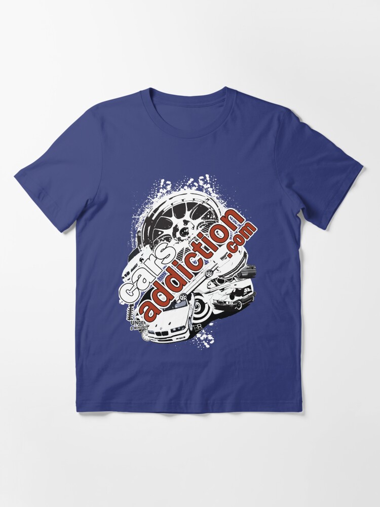Thumbnail 2 of 7, Essential T-Shirt, CarsAddiction.com v2016 designed and sold by carsaddiction.
