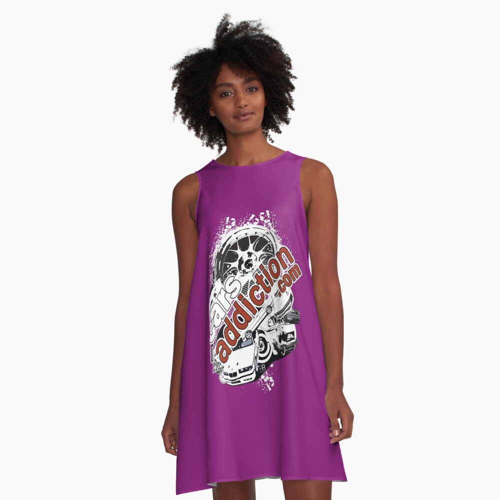 Item preview, A-Line Dress designed and sold by carsaddiction.