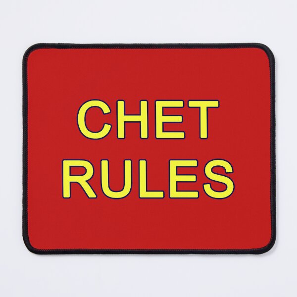 Item preview, Chet Rules designed and sold by Normbot2000.