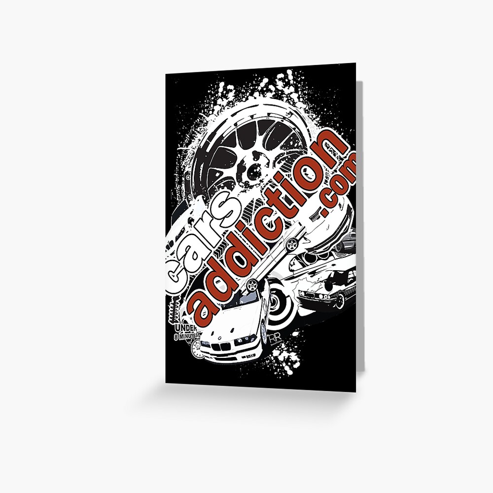 Item preview, Greeting Card designed and sold by carsaddiction.