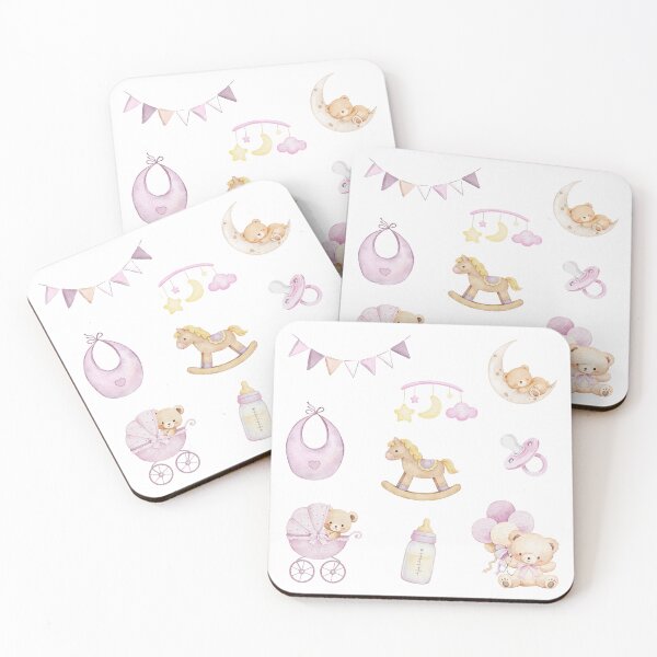 Item preview, Baby Shower Set Pink Boy Girl Pack designed and sold by wonderxwander.