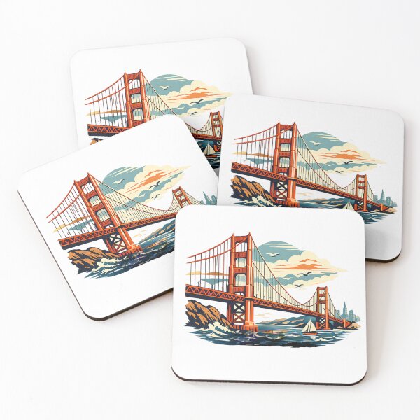Item preview, Golden, retro bridge designed and sold by MattyManiac.