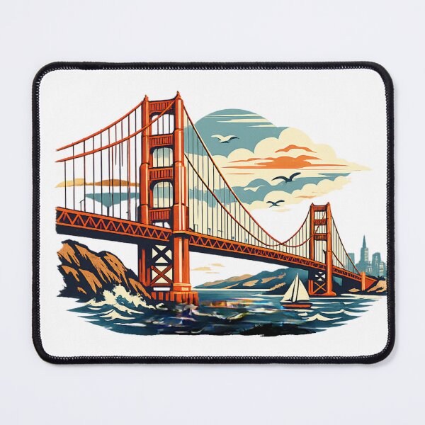 Item preview, Golden, retro bridge designed and sold by MattyManiac.