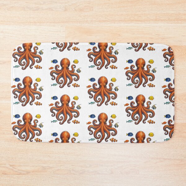 Item preview, Octopus – Ocean Creature Design designed and sold by Combat Skies.