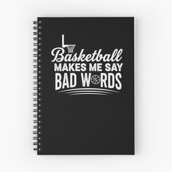 Item preview, Basketball Makes Me Say Bad Words Funny Player designed and sold by snowry.