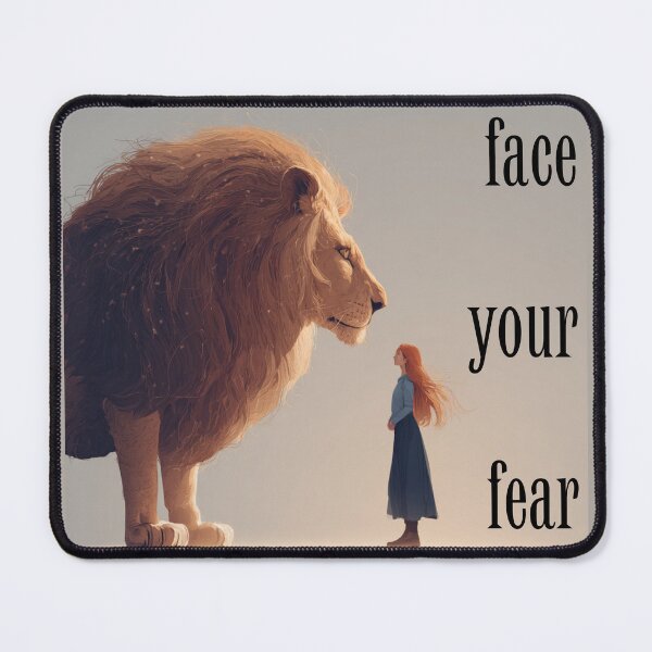 Item preview, Face your fear designed and sold by bubblyrainbow.