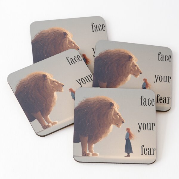 Item preview, Face your fear designed and sold by bubblyrainbow.