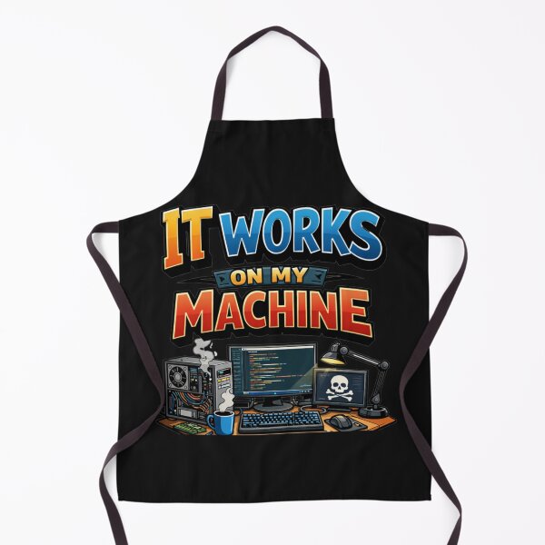Item preview, It Works On My Machine Programmer Developer Code designed and sold by Tsugraf Designs.