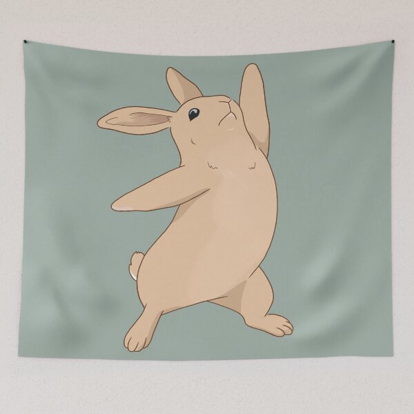 Item preview, Dancing Mini Rex Rabbit designed and sold by tayaan.